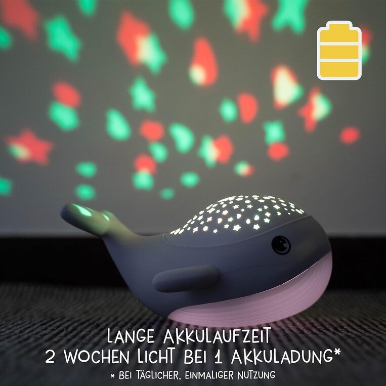 MegaLight Willy Whale Φορητό Και Επαναφορτιζόμενο Φωτάκι Συντροφιάς - 187405