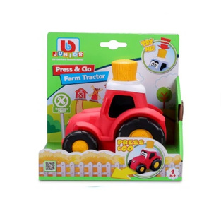 Bburago Jr. Press and Go - Τρακτέρ - 16/89026