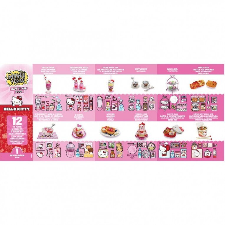 Miniverse Make It Mini Food Hello Kitty Μπαλάκι Έκπληξη - 515722EUC