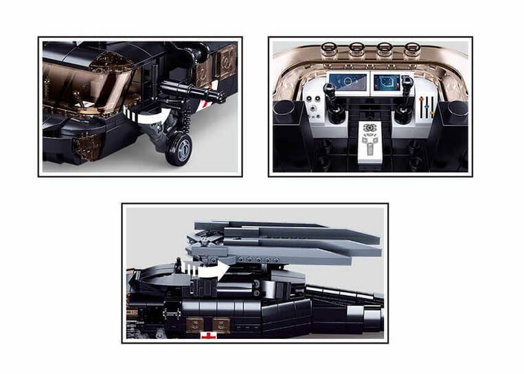 Sluban Model Bricks: US Medical Army Helicopter - M38-B1012