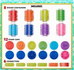 Wonder Factory Πλαστελίνες Never Dry Dough Mega Box Set - 595137EUC