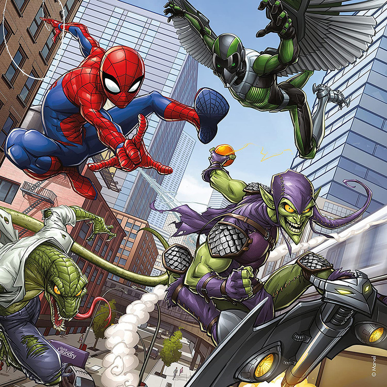 Ravensburger Παζλ 3X49 Τεμ. Spiderman - 05-08025