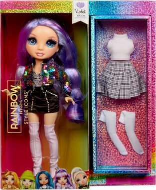 Rainbow High: Style Icons - Fashion Doll Violet - 431602EUC
