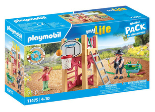 Playmobil City Life Starter Pack Εργασίες Επισκευής Παιδικής Χαράς - 71475