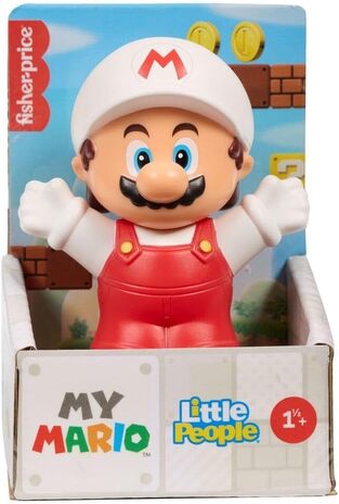 Little People Collector: Super Mario - My Mario: Fire Mario (7cm) - JHG65 