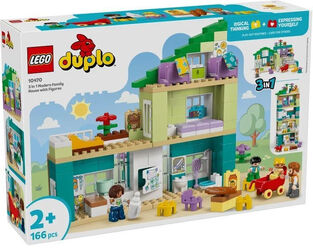LEGO Duplo 3 In 1 Modern Family House With Figures - 10470