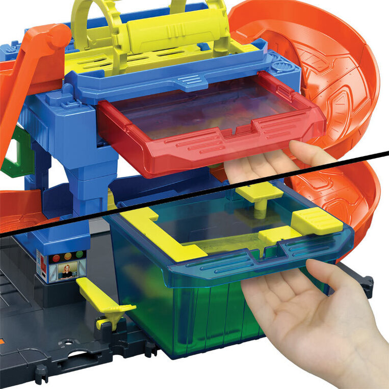 Hot Wheels City Tunnel Twist Car Wash - HTN80