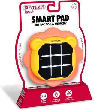 Bontempi Smart Pad Tic-Tac-Toe & Memory - Lion - 702000L