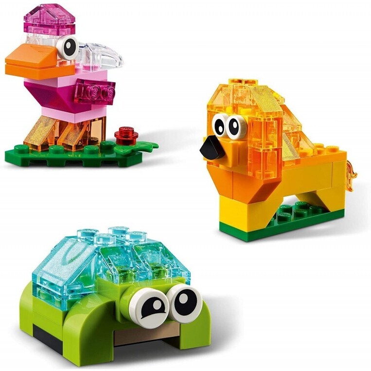LEGO Classic - Δημιουργικά Διαφανή Τουβλάκια - 11013 