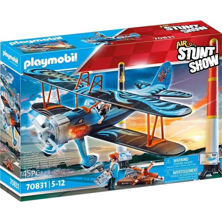 Playmobil Air Stunt Show Διπλάνο Φοίνικας - 70831