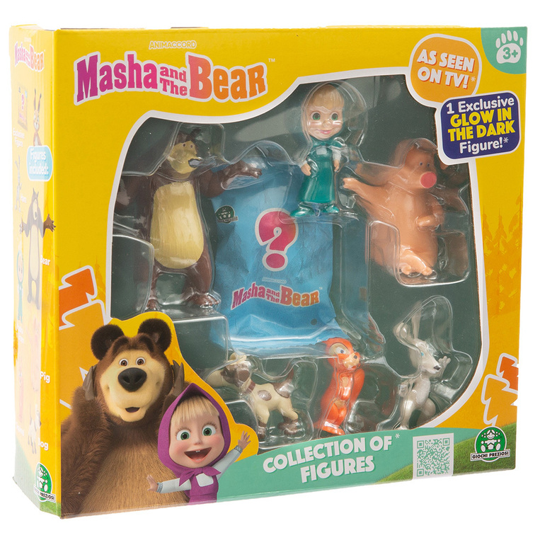 Masha & The Bear Σετ 7 Φιγούρες S2 - MHA31000