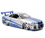 Jada Fast & Furious 2002 Nissan Skyline Die-Cast 1:24 - 253203044