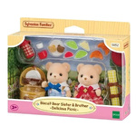 Sylvanian Families - Biscuit Bear Sister And Brother - Delicious Picnic - SF5852