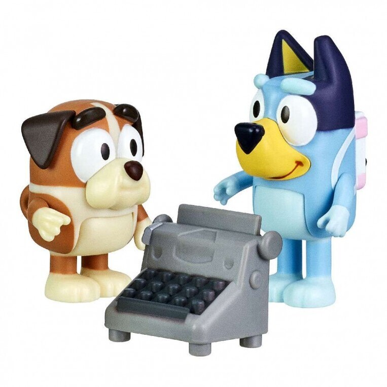 Bluey Σετ Mε 2 Φιγούρες Kαι Αξεσουάρ School Friends Bluey & Winton - BLY88000