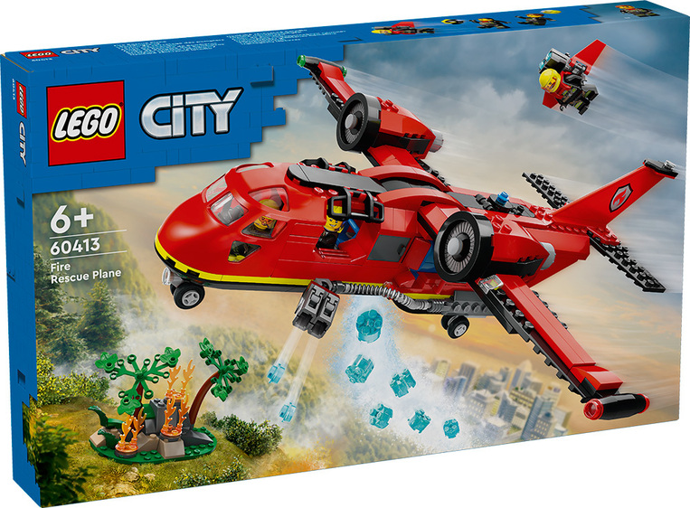 Lego City Fire Rescue Plane - 60413