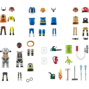 Playmobil Action Heroes My Figures: Επιχείρηση Πυροσβεστικής - 71468