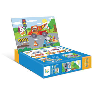 Dodo Toys Μαγνητικό Εκπαιδευτικό Παιχνίδι "Οδικό Ταξίδι" με 36 Μαγνήτες - 200244