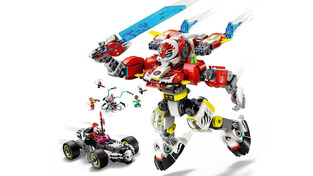 71497 Cooper's Tiger Mech & Zero's Hot Rod Car 