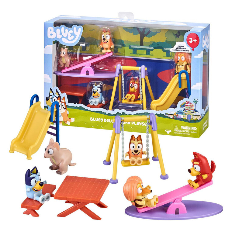 Bluey & Friends Deluxe Park Playset - BLY17136