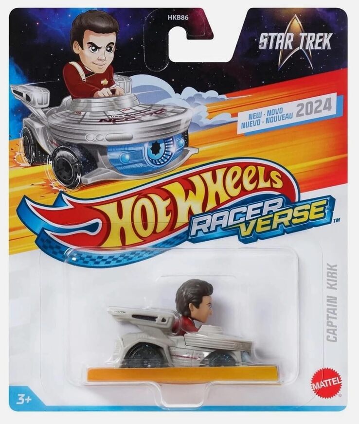 Hot Wheels RacerVerse Star Trek Captain Kirk - HRT31