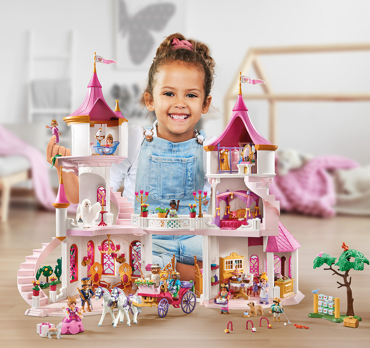 Playmobil Princess Magic Παραμυθένιο Παλάτι Με Βασιλιά Και Βασίλισσα - 71845
