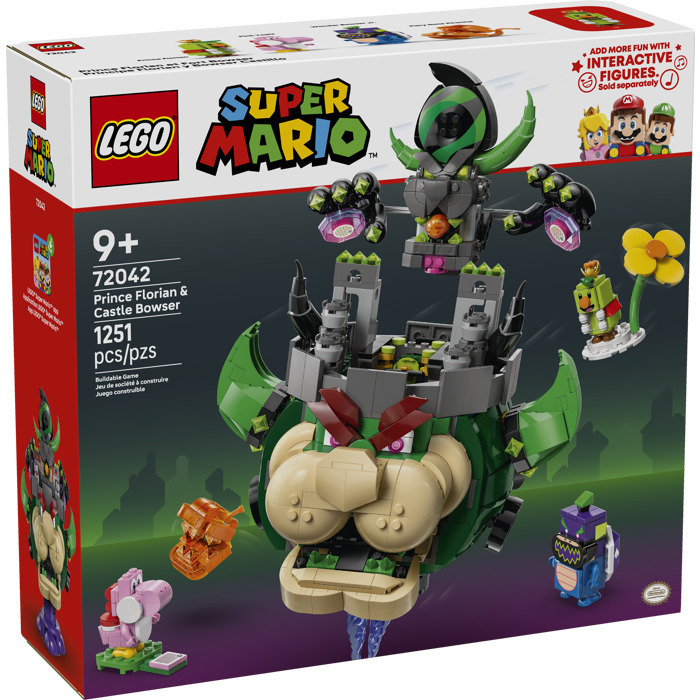 Lego Super Mario Prince Florian & Castle Bowser - 72042