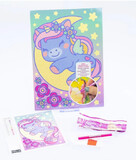 Nice Group Diamantiny Ψηφιδωτό Μωσαϊκό Gems Diamond Painting For Kids Selene Unicorn - GRAF90019