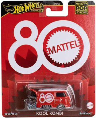 Hot Wheels Premium Pop Culture Kool Kombi Mattel 80th Anniversary - JBL68
