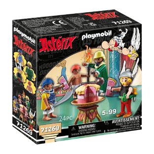 Playmobil Asterix Η Δηλητηριασμένη Τούρτα Του Πυραμιδονίς - 71269