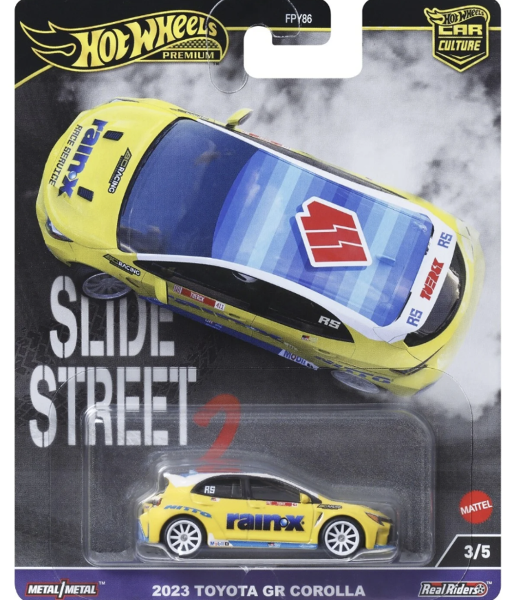 Hot Wheels Premium 2023 Toyota GR Corolla - HKC82