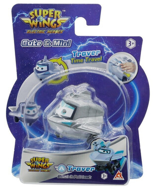Super Wings Electric Heroes Stunt & Pull Traver - 780130-2