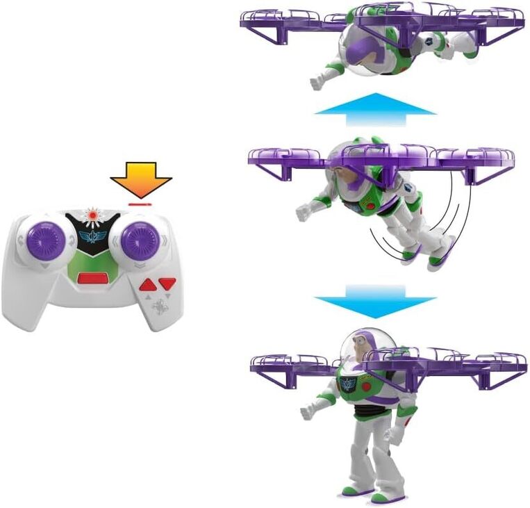 Toy Story 5 Flying RC Hi-Tech Edition Buzz Lightyear Action Figure - JKV53