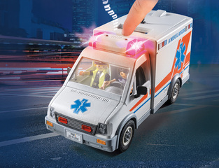 Playmobil City Action Ασθενοφόρο Με Διασώστες - 71232