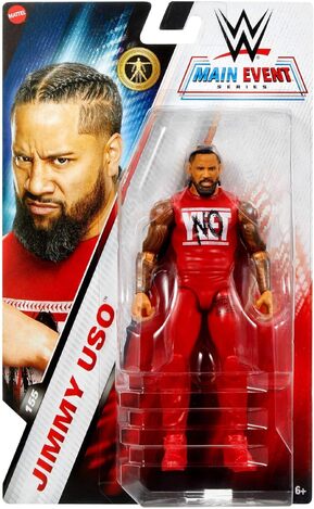 WWE Main Event Series Jimmy USO Action Figure - JCV48 