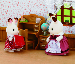 Sylvanian Families: Chocolate Rabbit Sister Set - SF5016