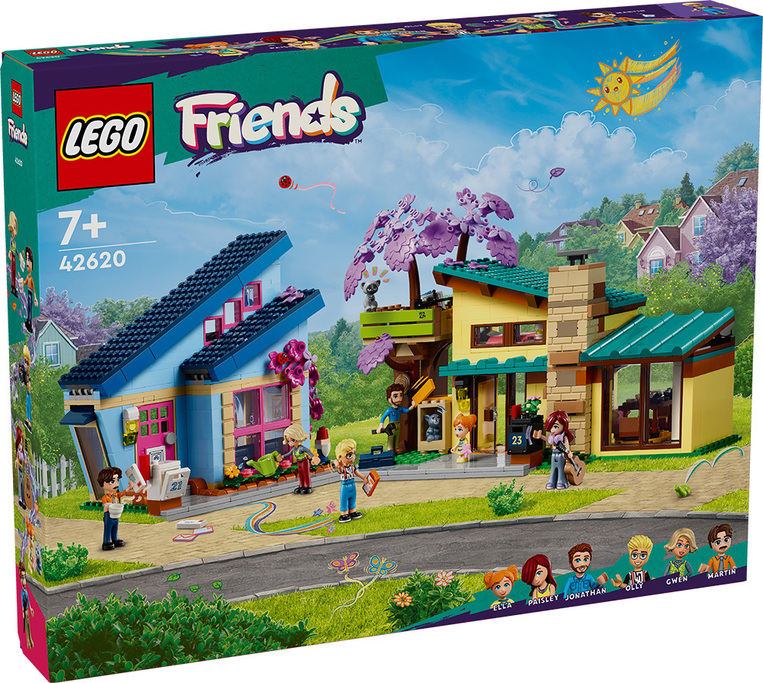 Lego Friends Olly & Paisley's Family Houses - 42620