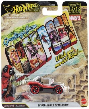Hot Wheels Premium Spider-Mobile Dead-Buggy - JHX06