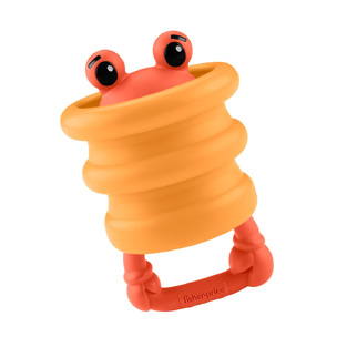 Fisher-Price: Squishseas Silicone - Crab Rattle - JHB55