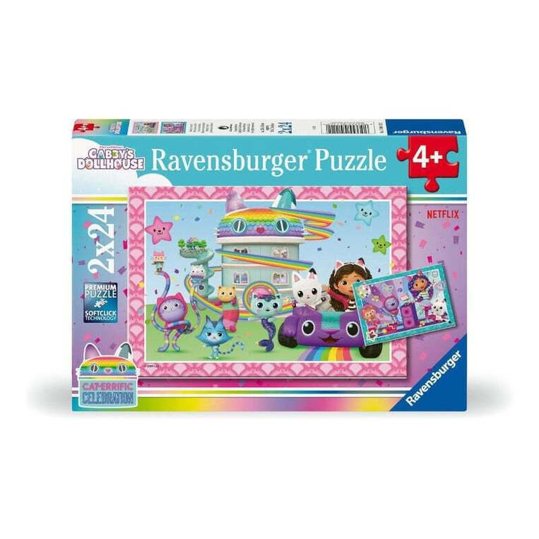 Ravensburger Puzzle: Gabby's Dollhouse Celebration 2x24pcs - 12004112
