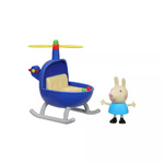 Peppa Pig Little Vehicle Οχήματα Και Φιγούρα Ελικόπτερο - F2742