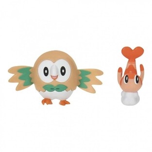 Pokemon Σετ με 2 Φιγούρες Μάχης Tatsugiri & Rowlet - PKW4052