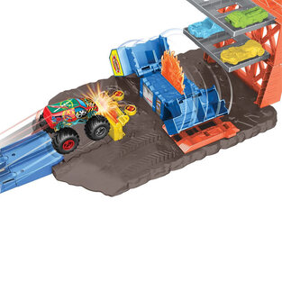Hot Wheels Σετ Σούπερ Εκρήξεις και Συγκρούσεις Blast Station - HBF12