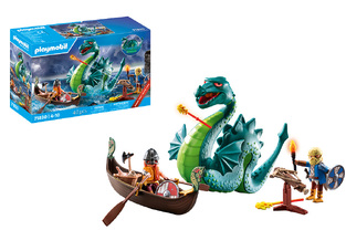 Playmobil Πολεμιστές Βίκινγκς Και Θαλάσσιο Τέρας - 71830