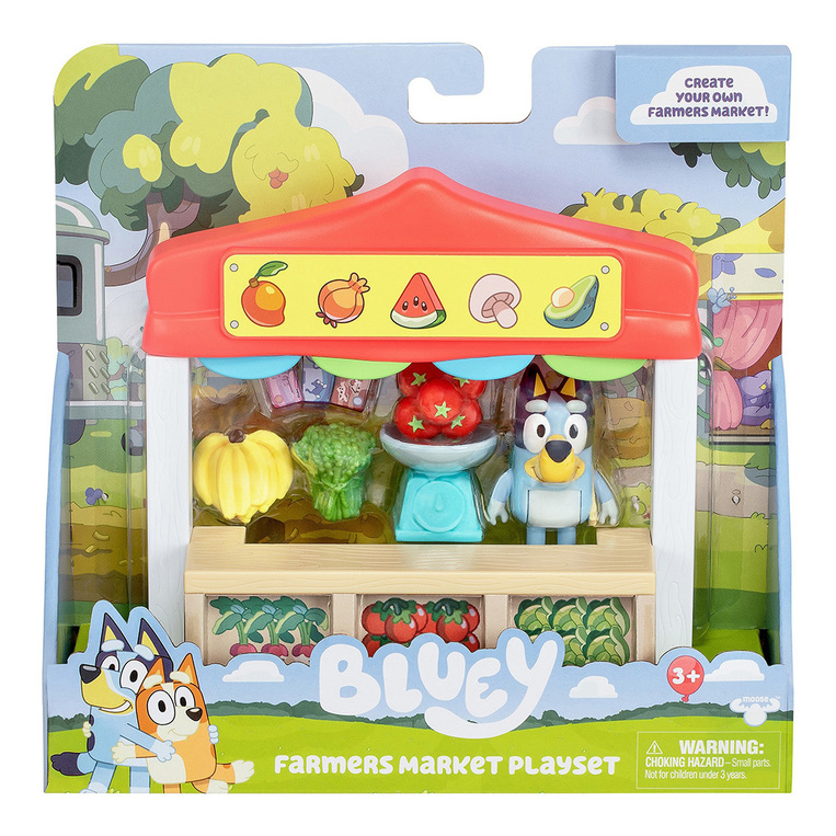 Bluey Mini Σετ Παιχνιδιού Μανάβικο Tης Bluey - BLY70200