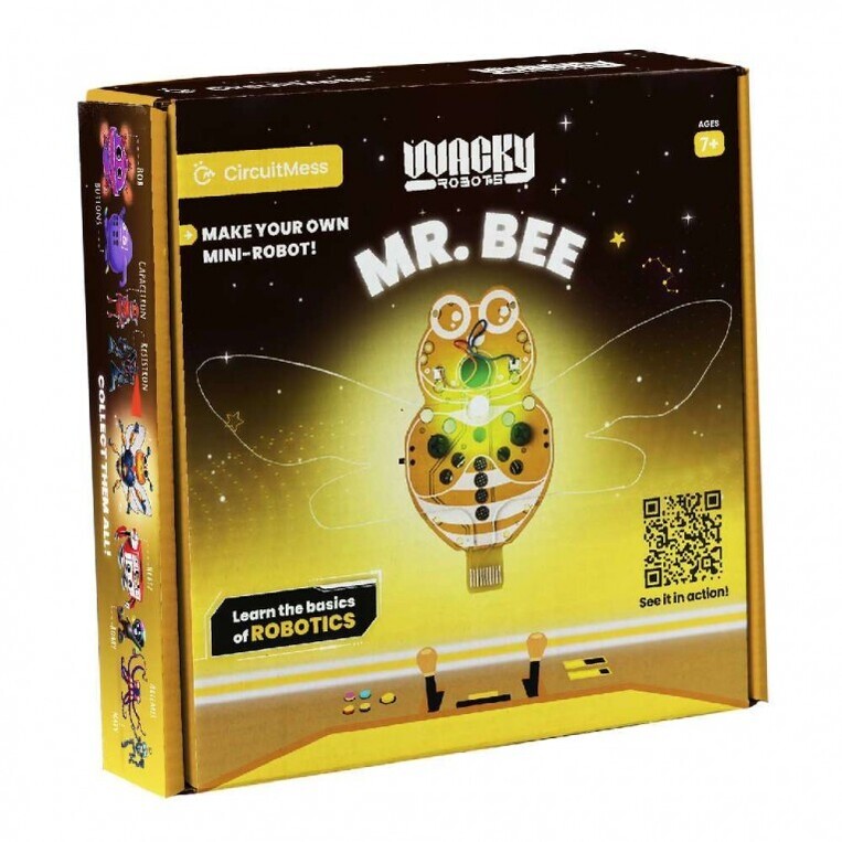 CircuitMess Wacky Robots Mr. Bee DIY Robot - 3859894145062