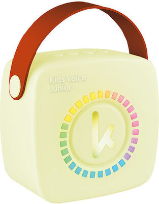 Kiddoboo KidsVoice Junior mini Karaoke Speaker & Mic Yellow - KBT3NTYEL 