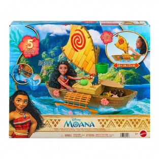Disney Vaiana Ocean Voyager Canoe Playset - JLN22