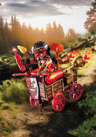 Playmobil Novelmore Ο Kahboom Με Το Αγωνιστικό Του Όχημα - 71486