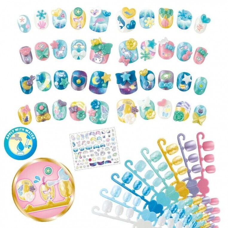 Aquabeads Nail Studio Σετ Αναπλήρωσης Για Νύχια Αστέρια & Μονόκεροι - AQB35060