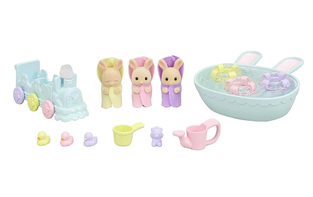 Sylvanian Families Σετ Μπάνιου Για Τρίδυμα - SF5707